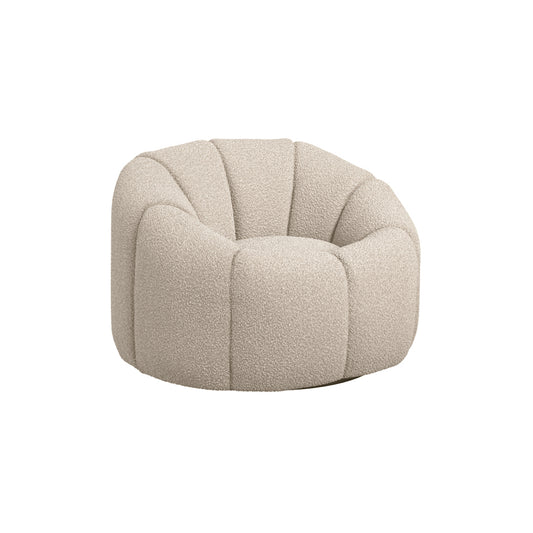 Nao Buff Boucle Swivel Chair