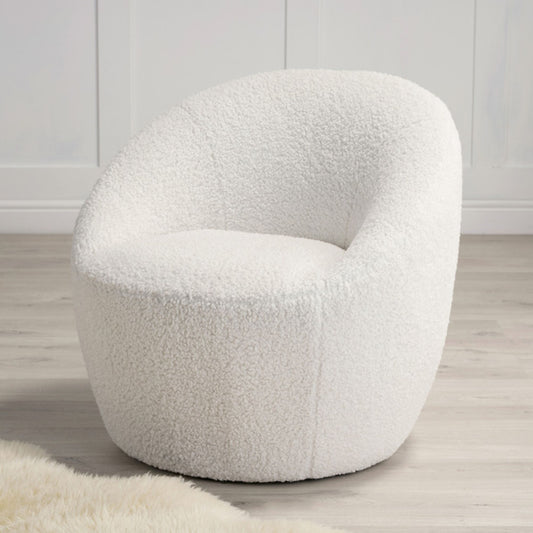 Cocoon boucle chair
