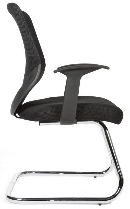 Stylish mesh back visitors chair