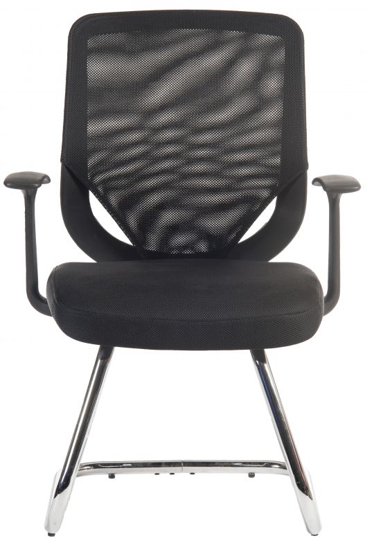 Stylish mesh back visitors chair