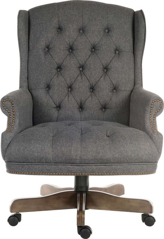 grey executive office chair