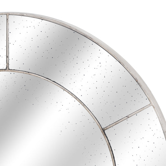 Augustus Circular Window Wall Mirror