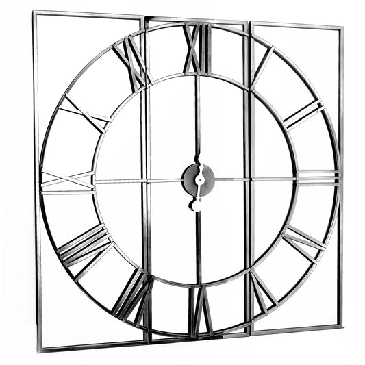 Mirrored Wall Clock