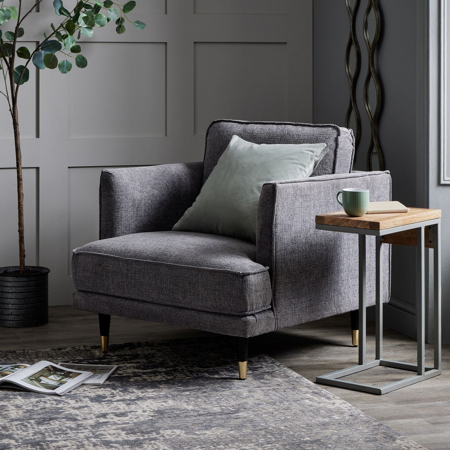 Sofatisch aus der Nordic Grey-Kollektion