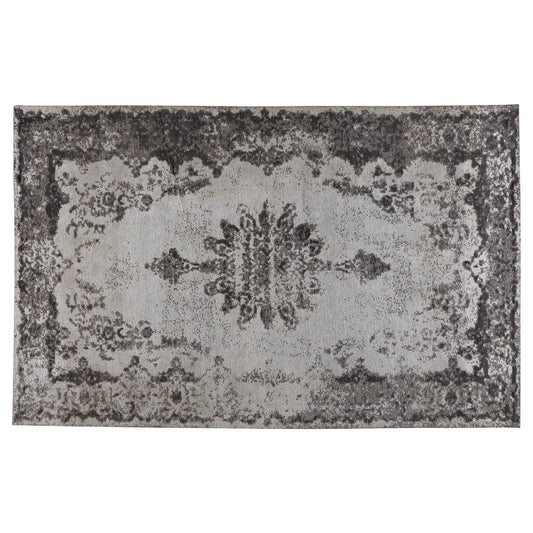 Jacquard Weave Grey Rug