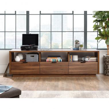 Retro Mid Century style TV Stand in Walnut finish