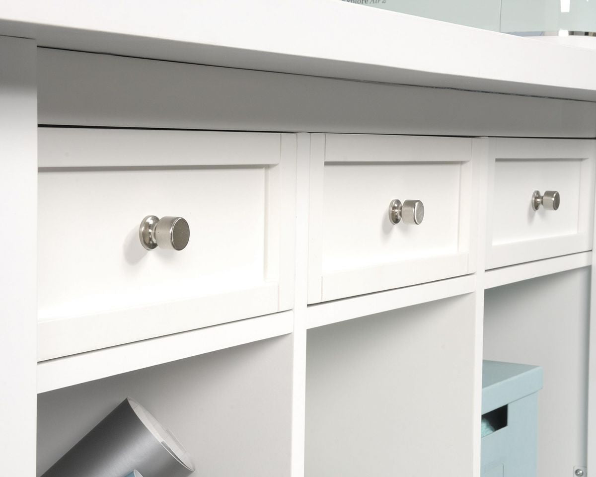 CRAFT WORK TABLE/ISLAND SOFT WHITE