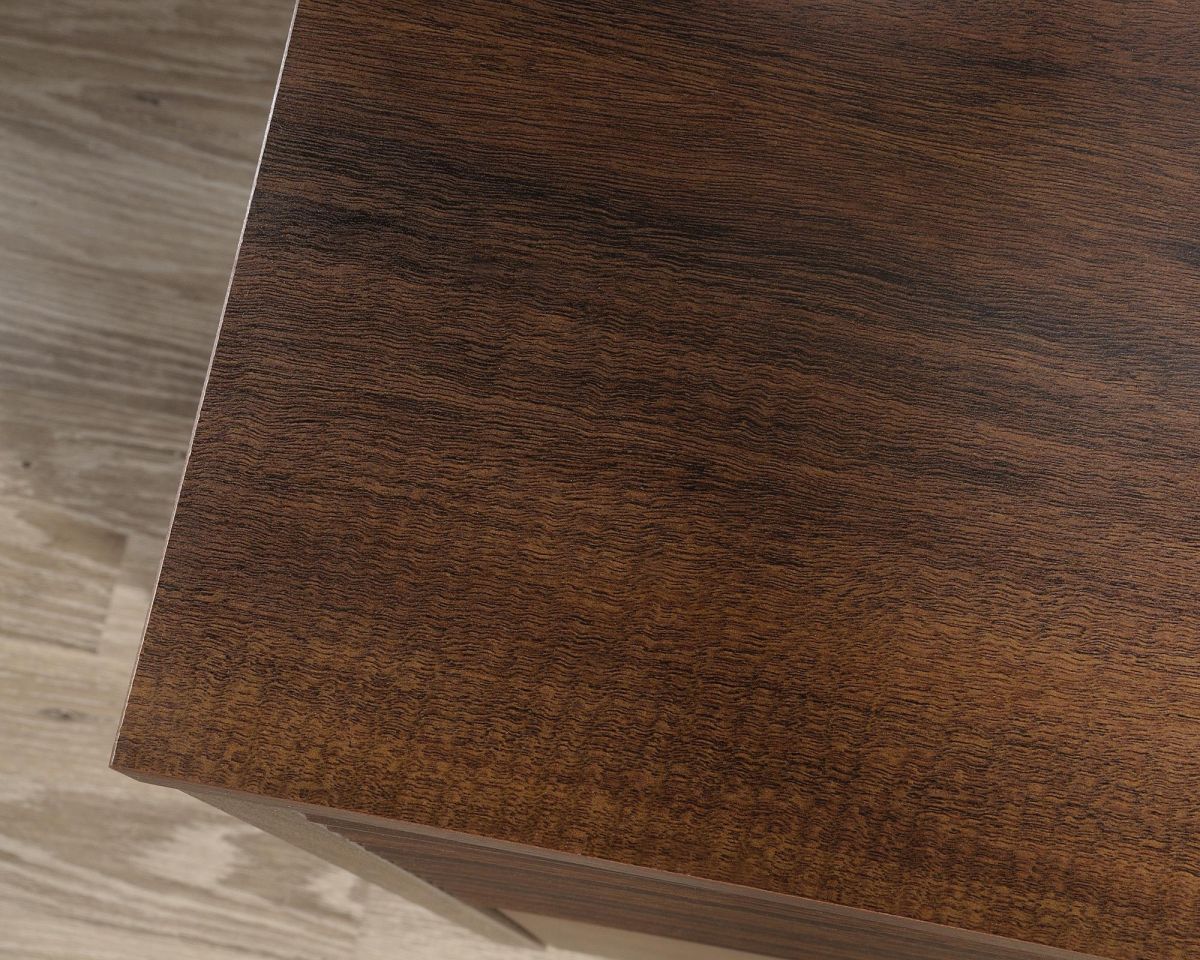 Lateral filling cabinet in Spiced Mahogany finish
