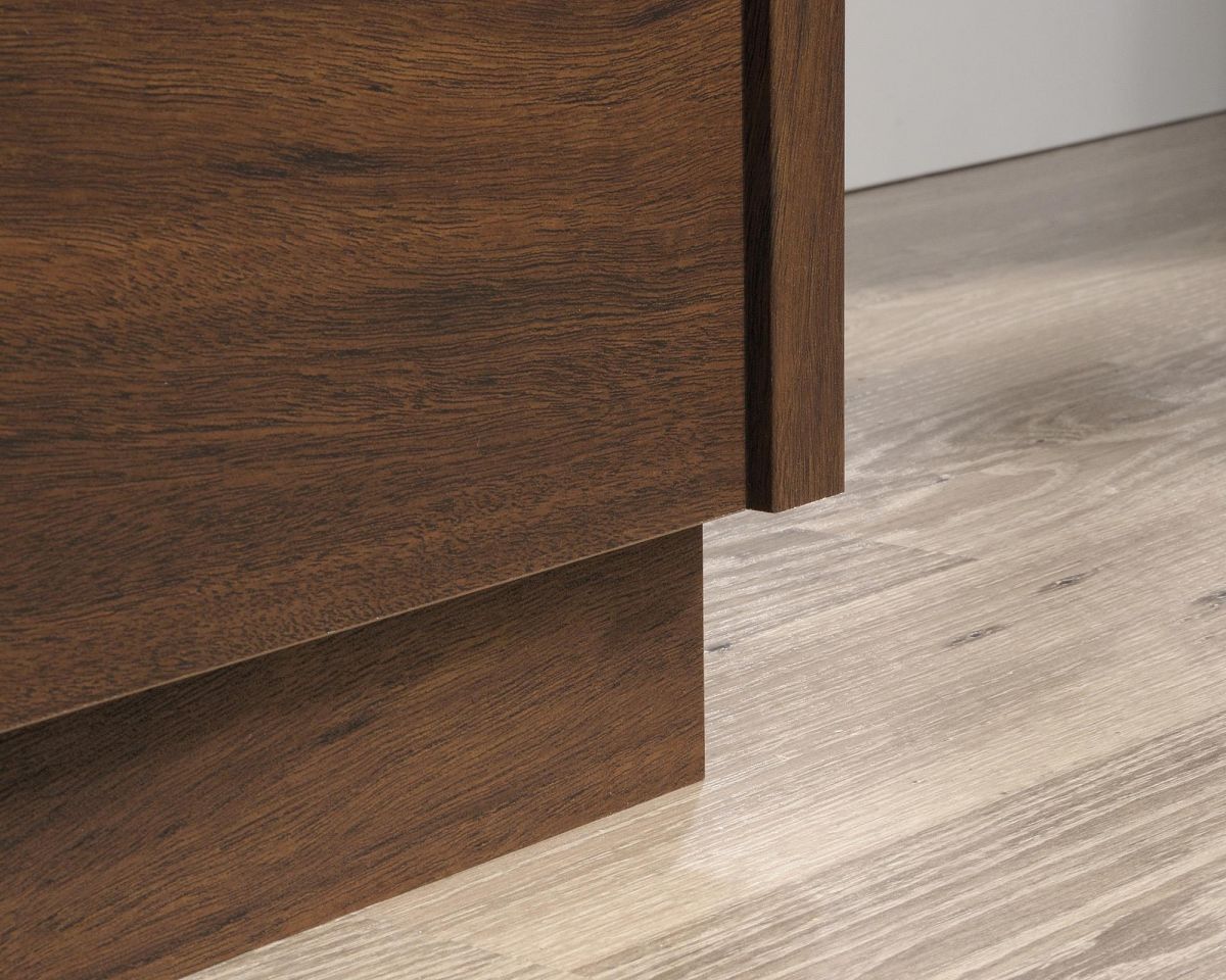 Lateral filling cabinet in Spiced Mahogany finish
