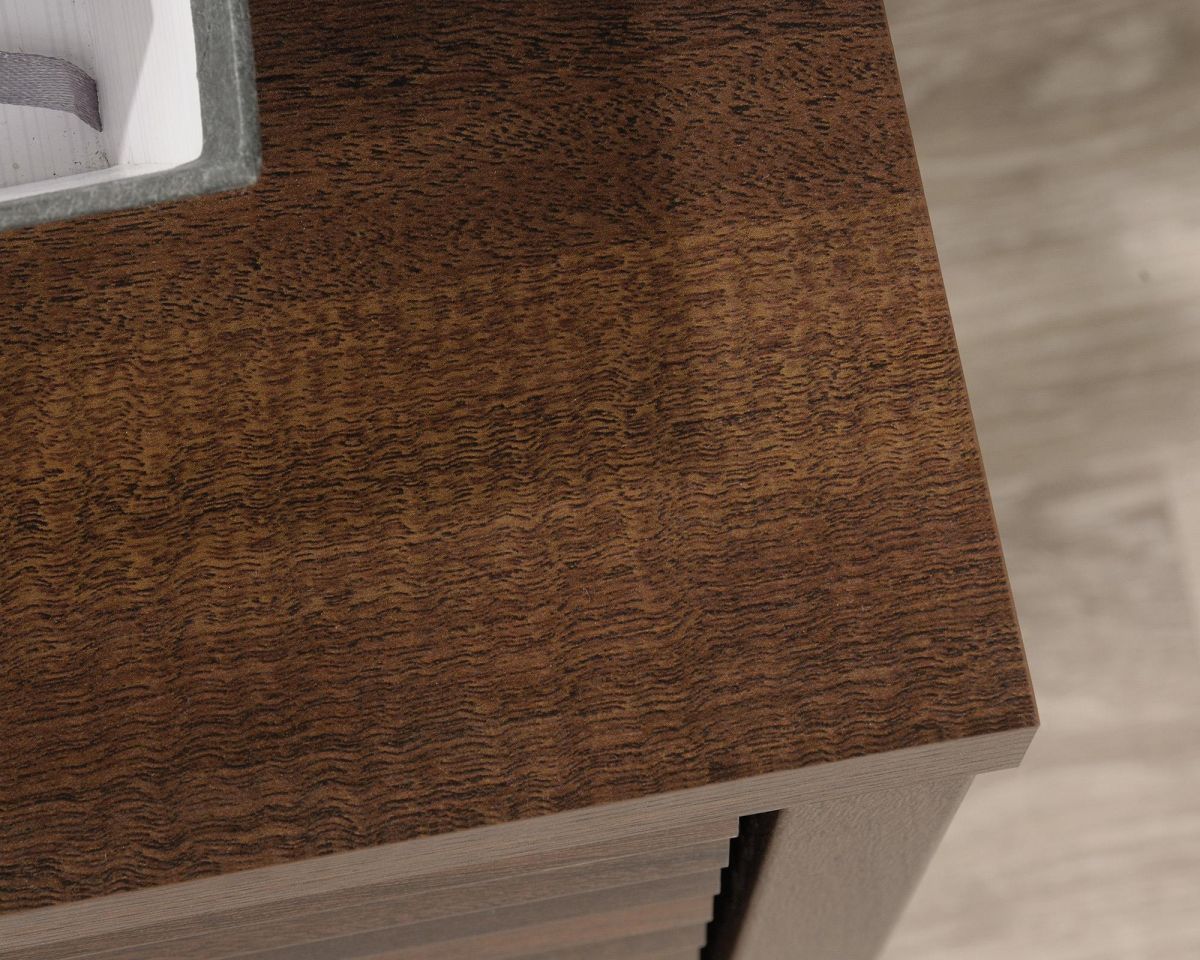 ELSTREE STORAGE CABINET IN MAHOGANY FINISH