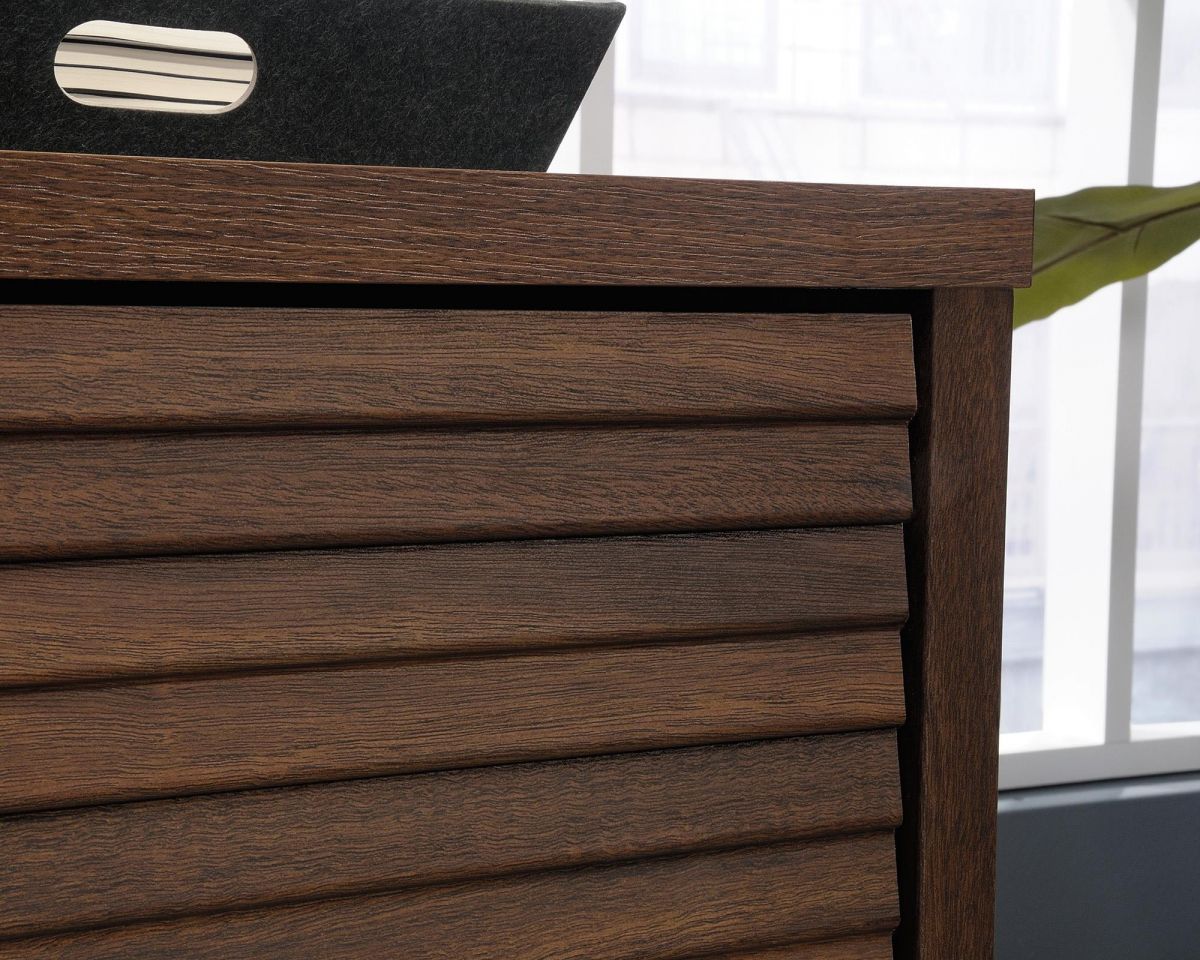 ELSTREE STORAGE CABINET IN MAHOGANY FINISH