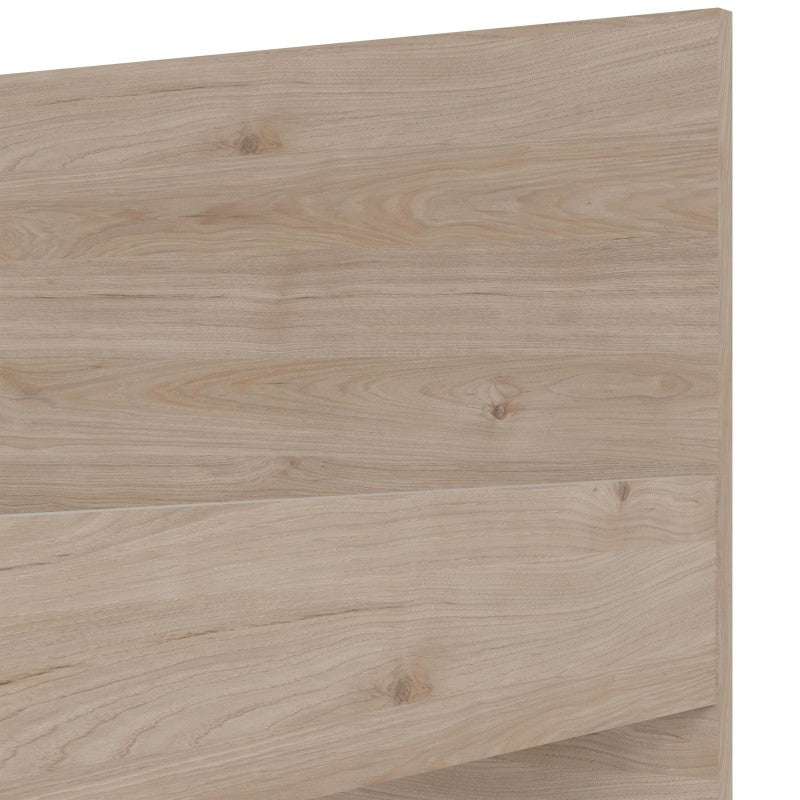 Naia Einzelbett 90x190 Jackson Hickory Eiche Struktur
