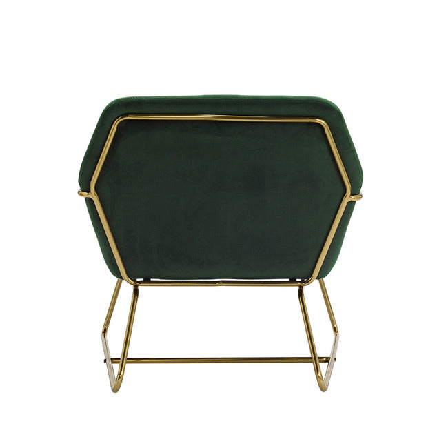 Green Velvet Armchair