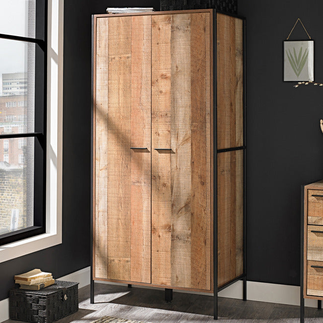 Industrial Style Wardrobe - Distressed