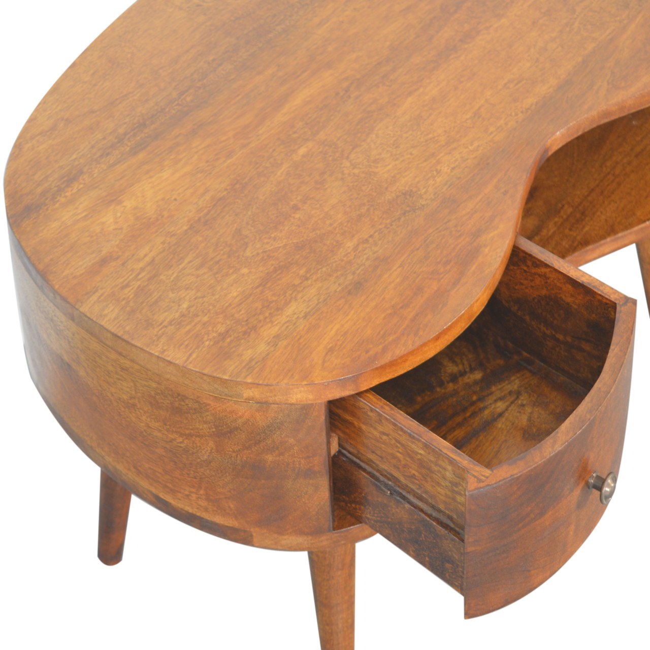 Couchtisch „Wave“ aus Kastanienholz