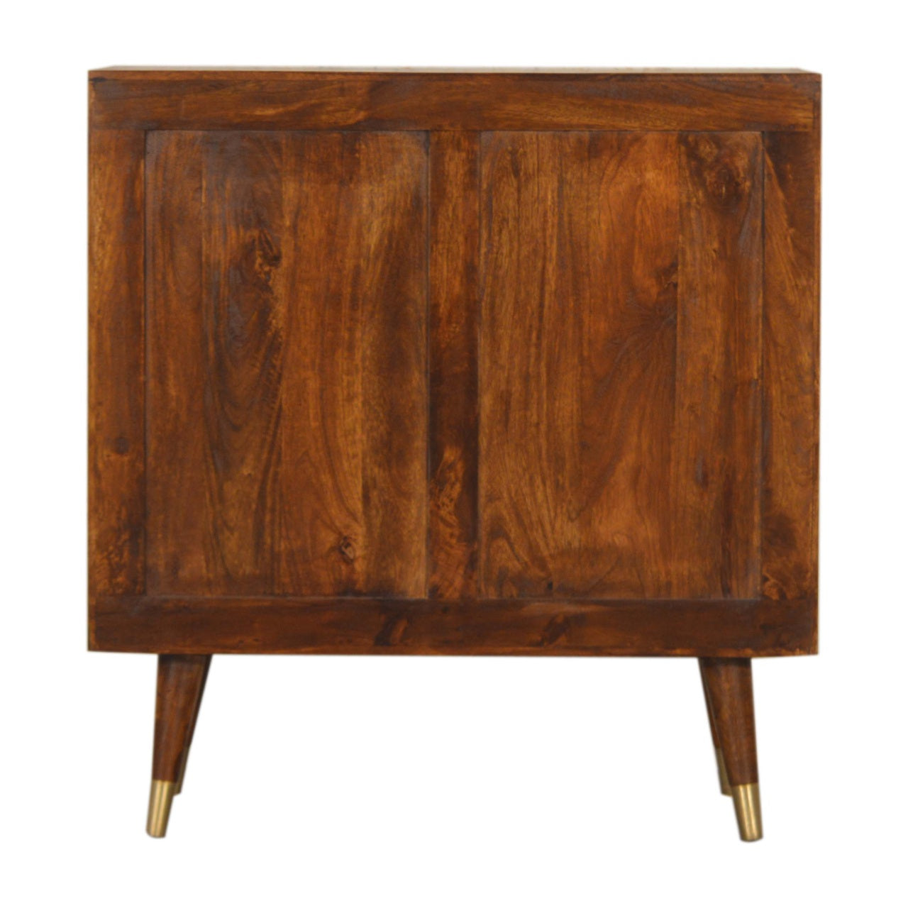 Manila Gold Cabinet and Walnut