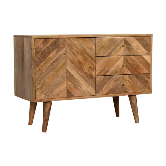 Muna Mid Cenury Patterned Sideboard