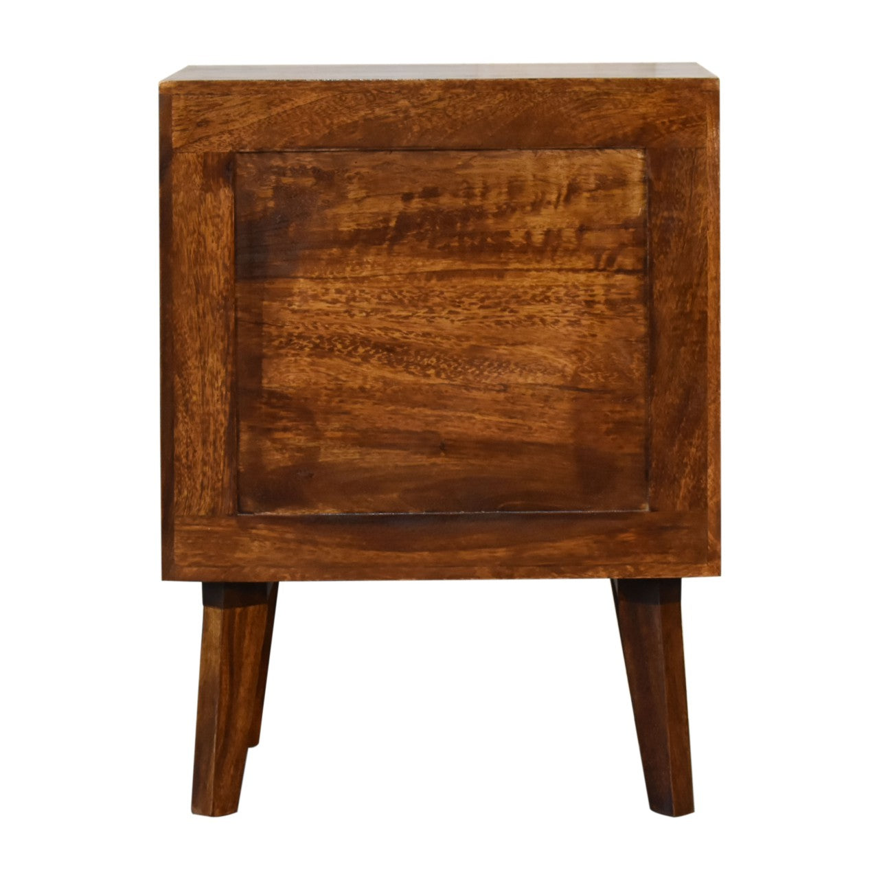 Dark wood Alma Bedside Table