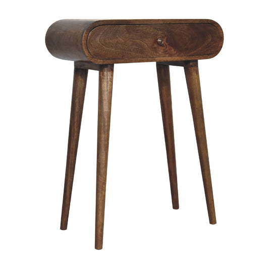 Kleiner, grau gewaschener Konsolentisch „London“