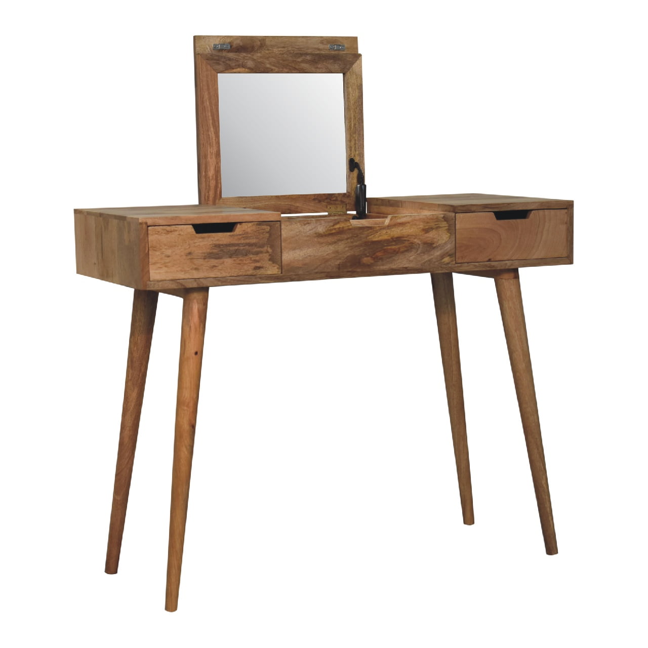 dressing table with mirror