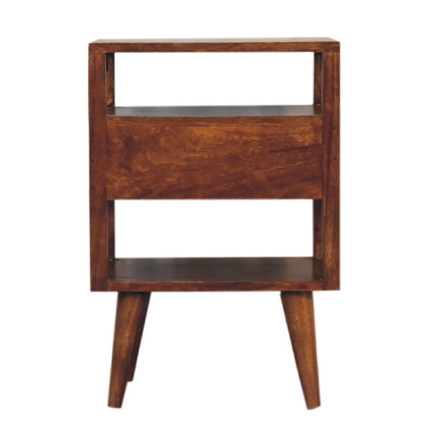 Dante Chestnut Bedside Table