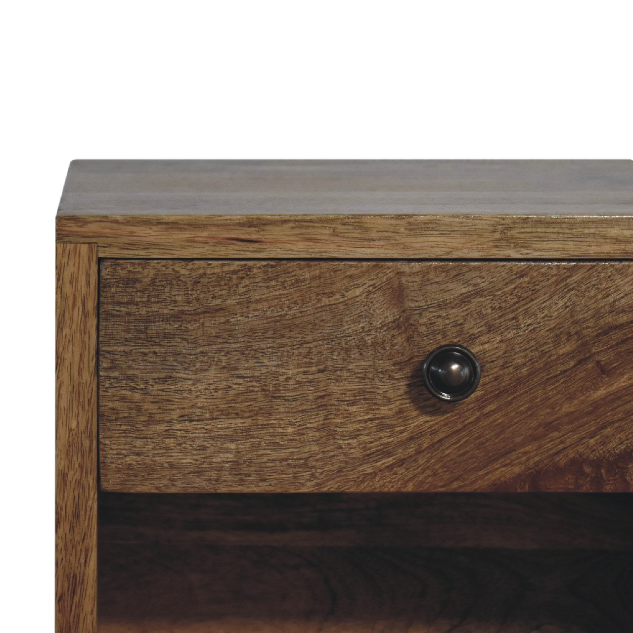 Wall Mounted Mini Classic Oak-ish Bedside