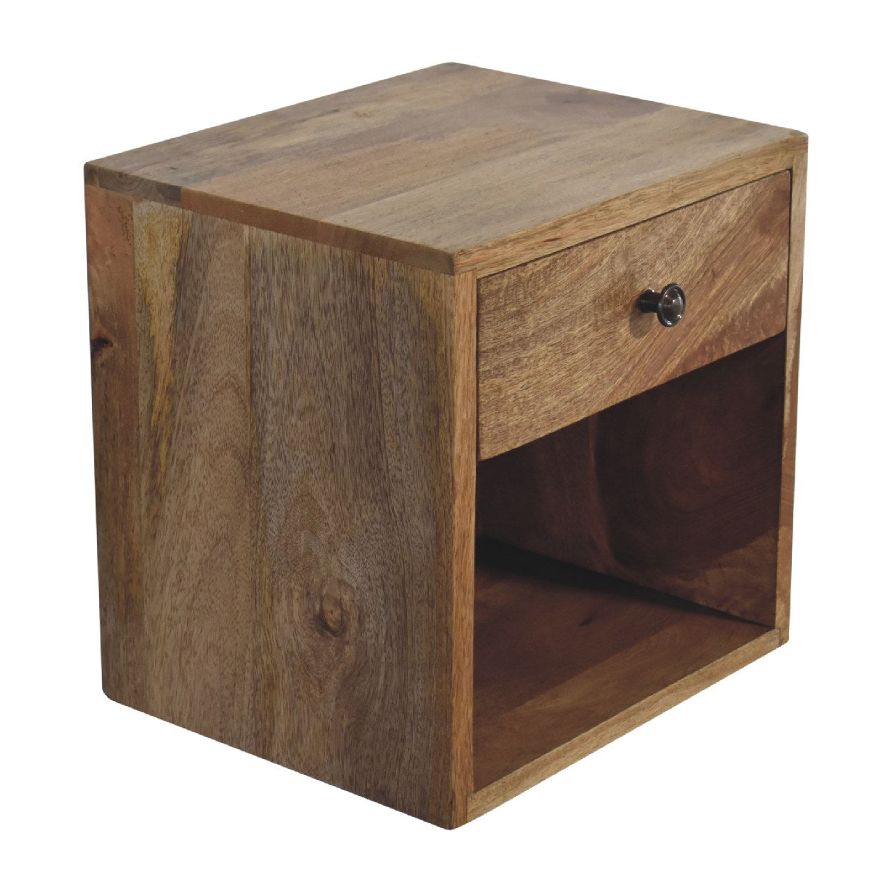 Wall Mounted Mini Classic Oak-ish Bedside