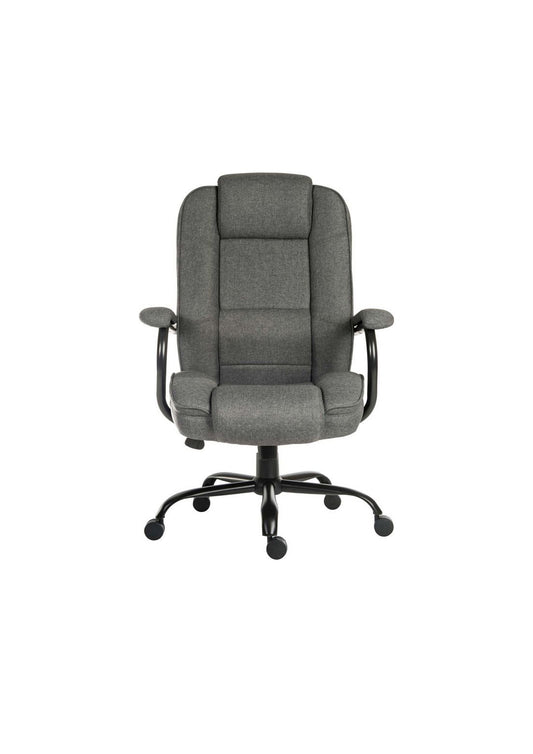 grey fabric office executive chair