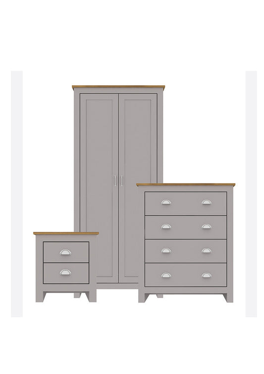 3 Piece Shaker Style Bedroom Set