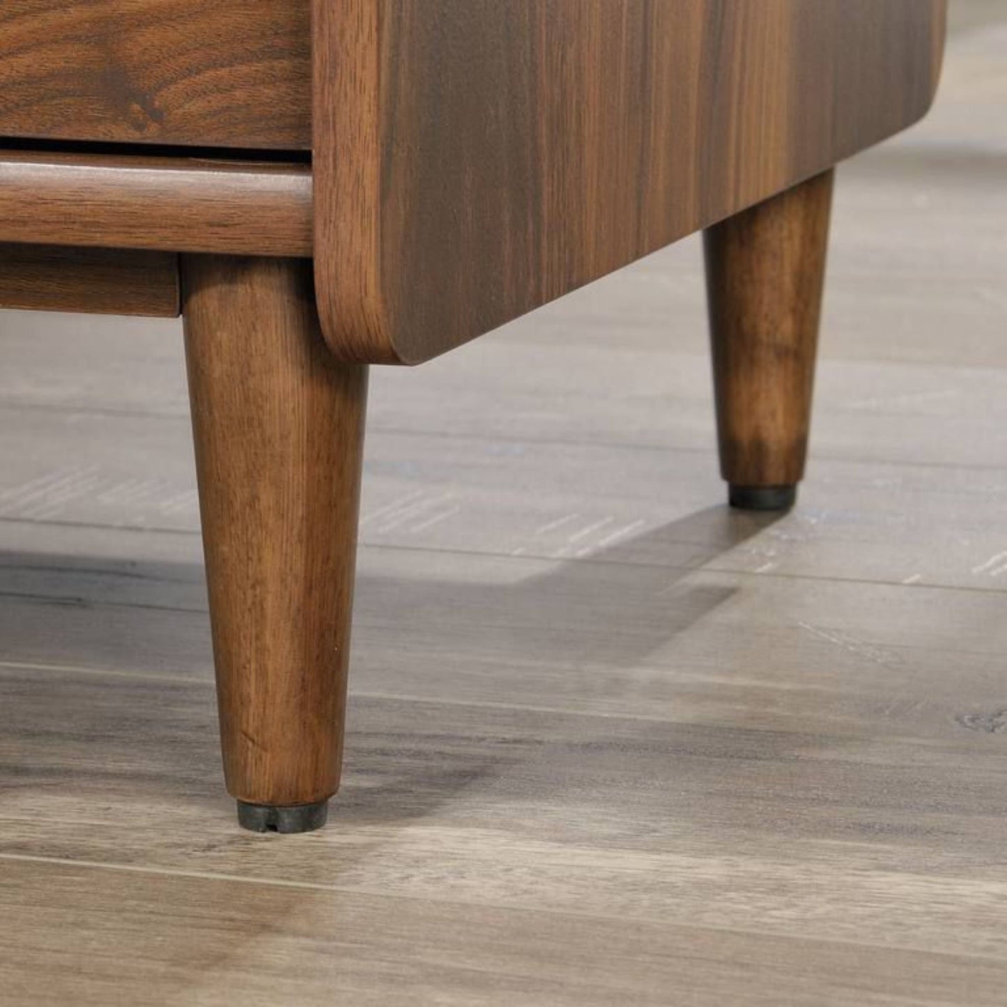 Walnut L-Shaped Desk