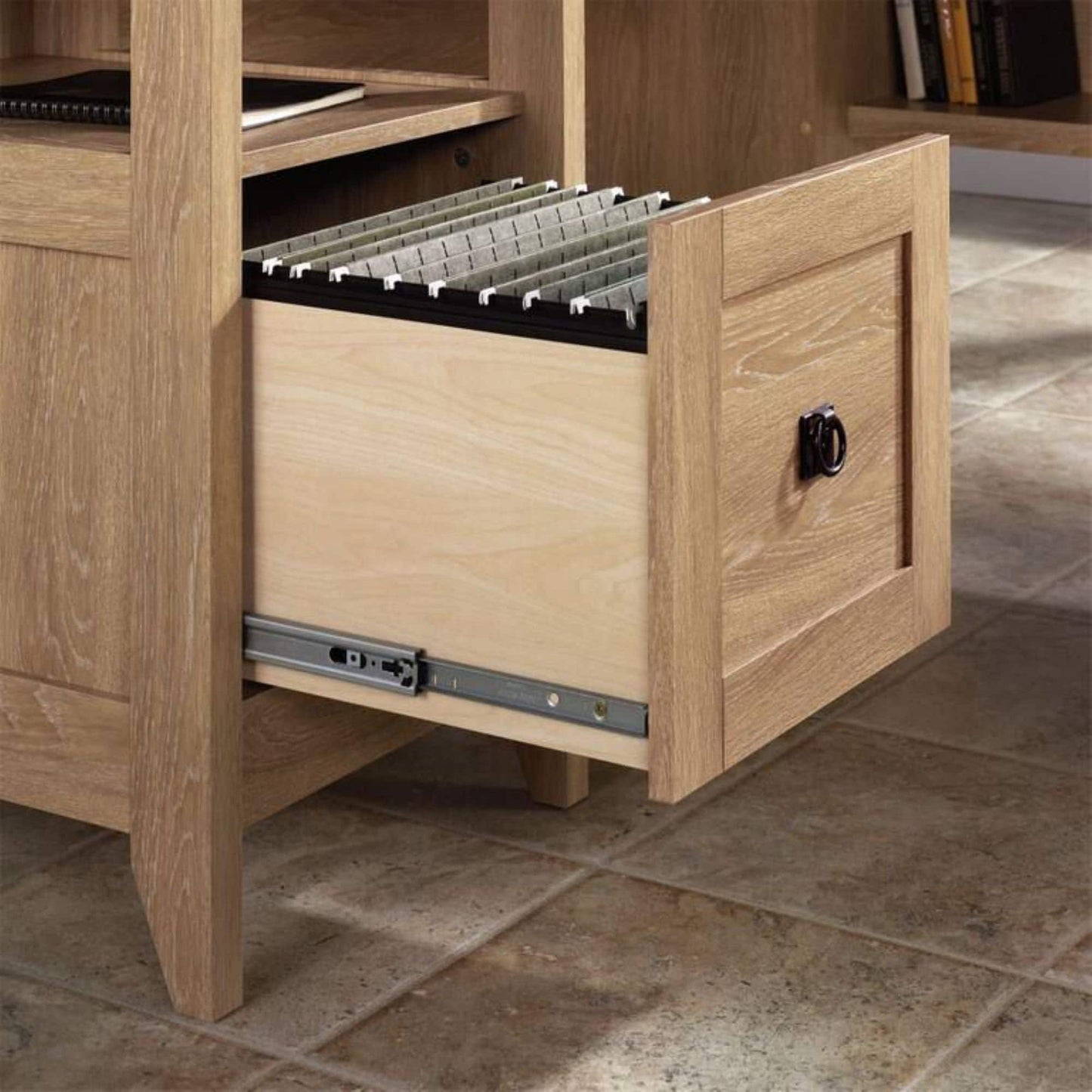 Executive L-Shaped Home Office Desk