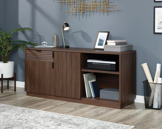 Stylish Office credenza / sideboard/ cabinet in S Mahogany finish