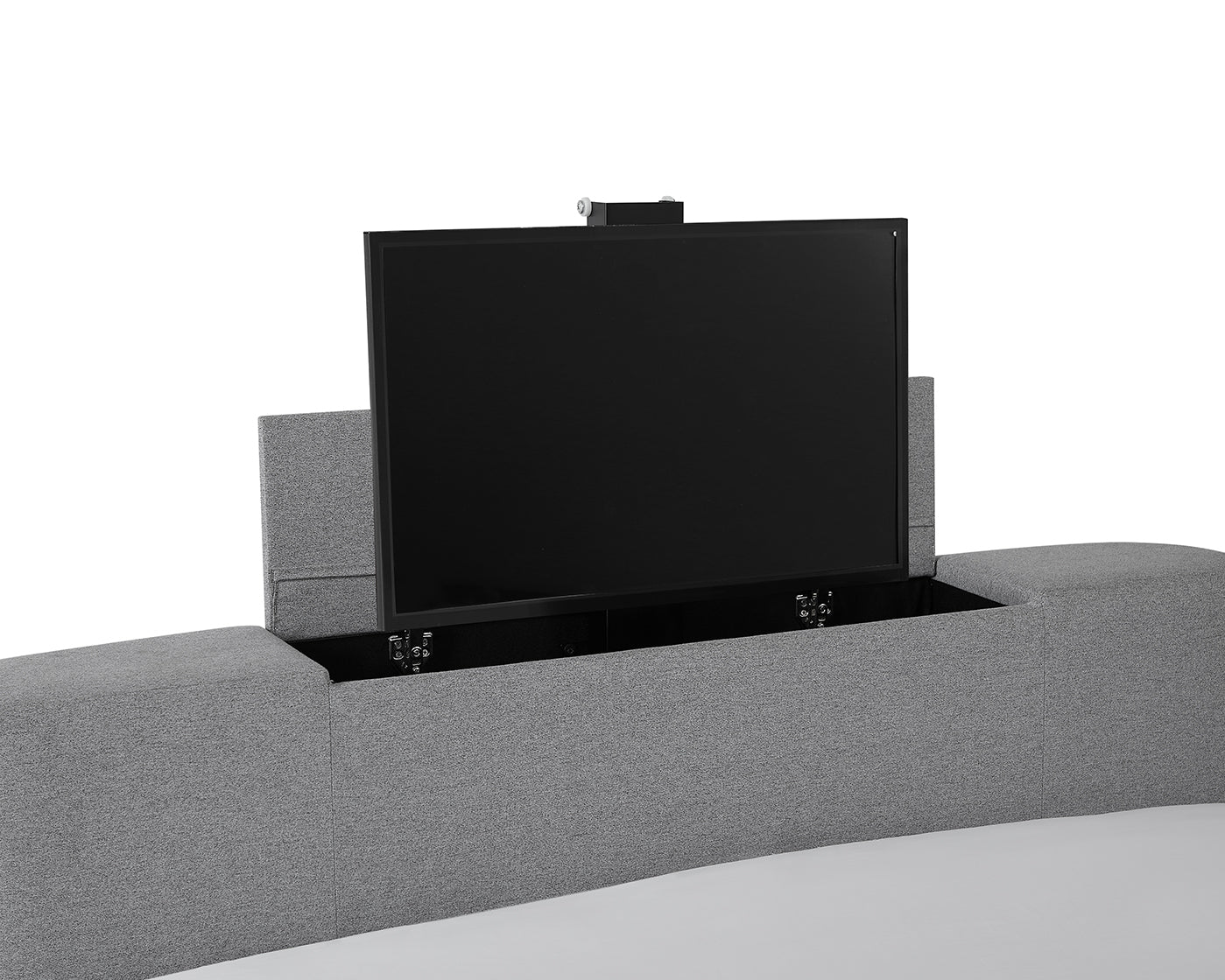 Mayfair TV Double Bed Grey