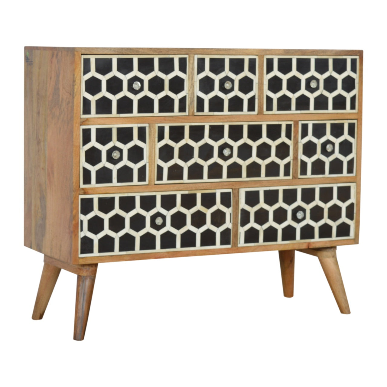 Bone Inlay Chest Of Drawers