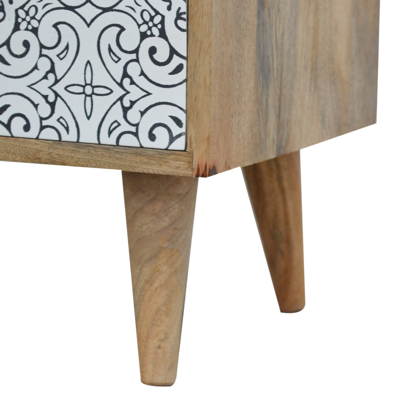 Artea Porcelain Pattern Mini Cabinet