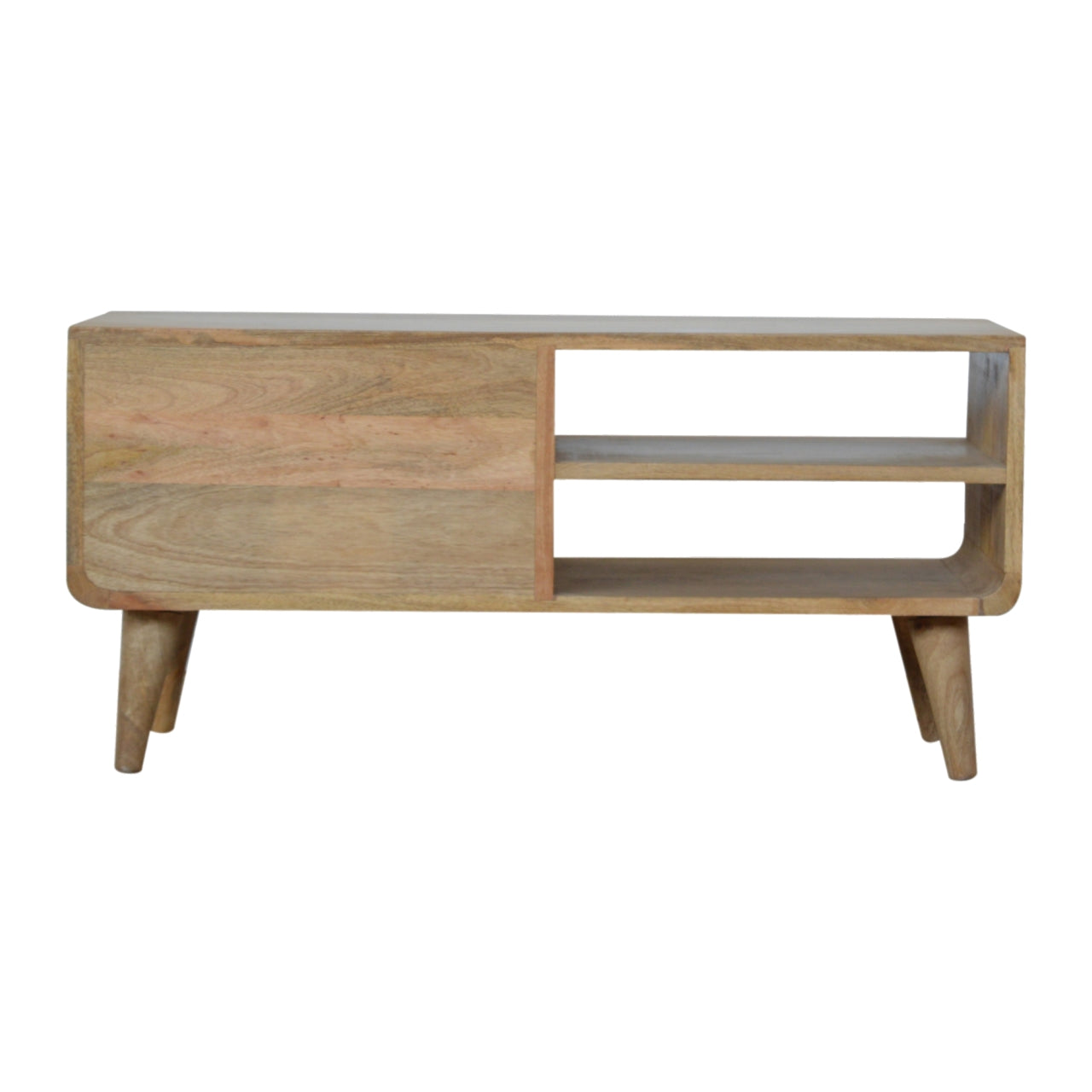 Monochrome Print Media TV Unit