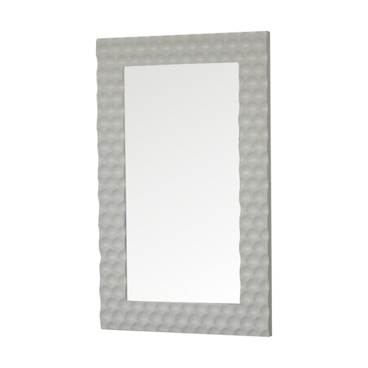 Honeycomb White Mirror