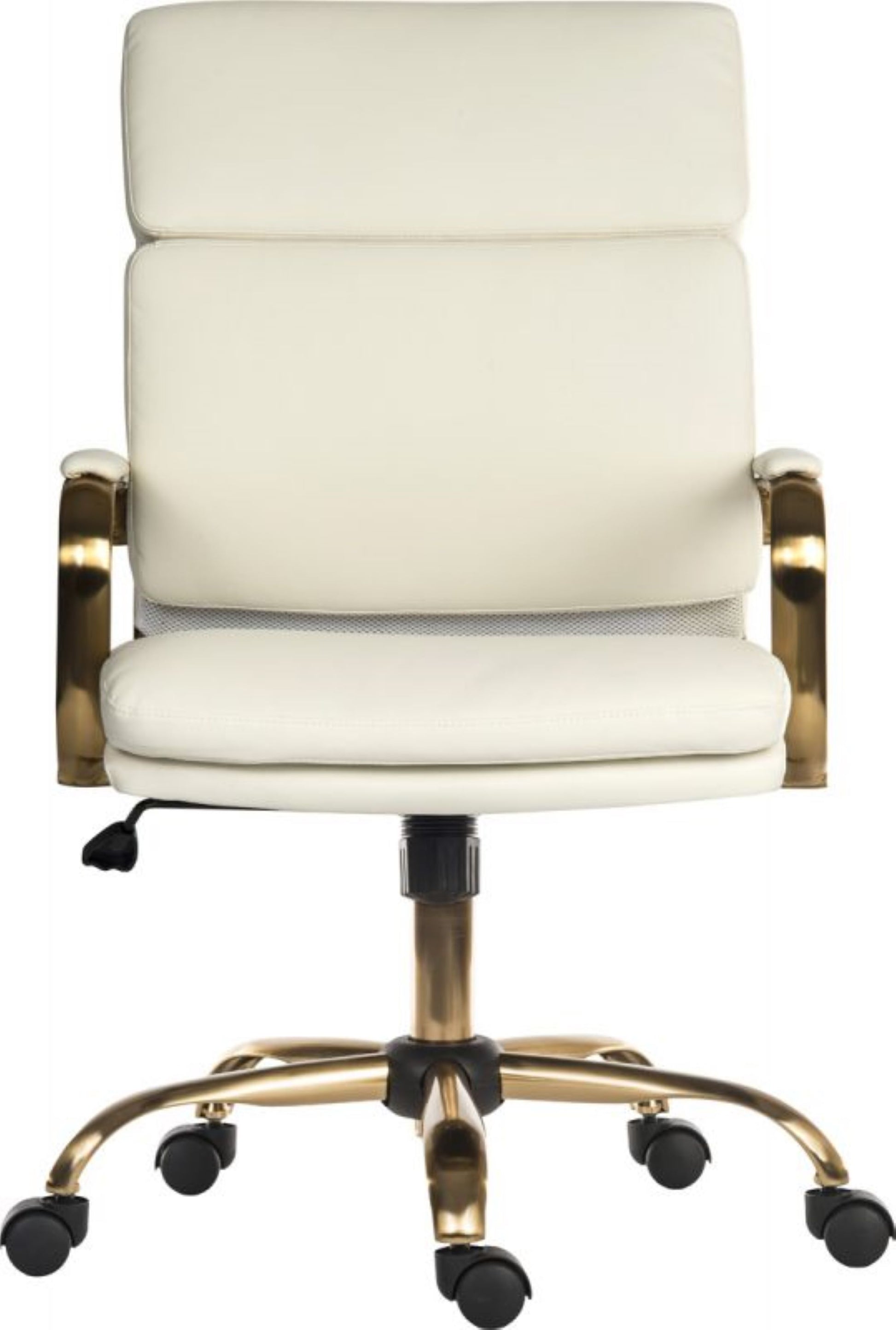 Vintage/ retro style executive chair with gold base