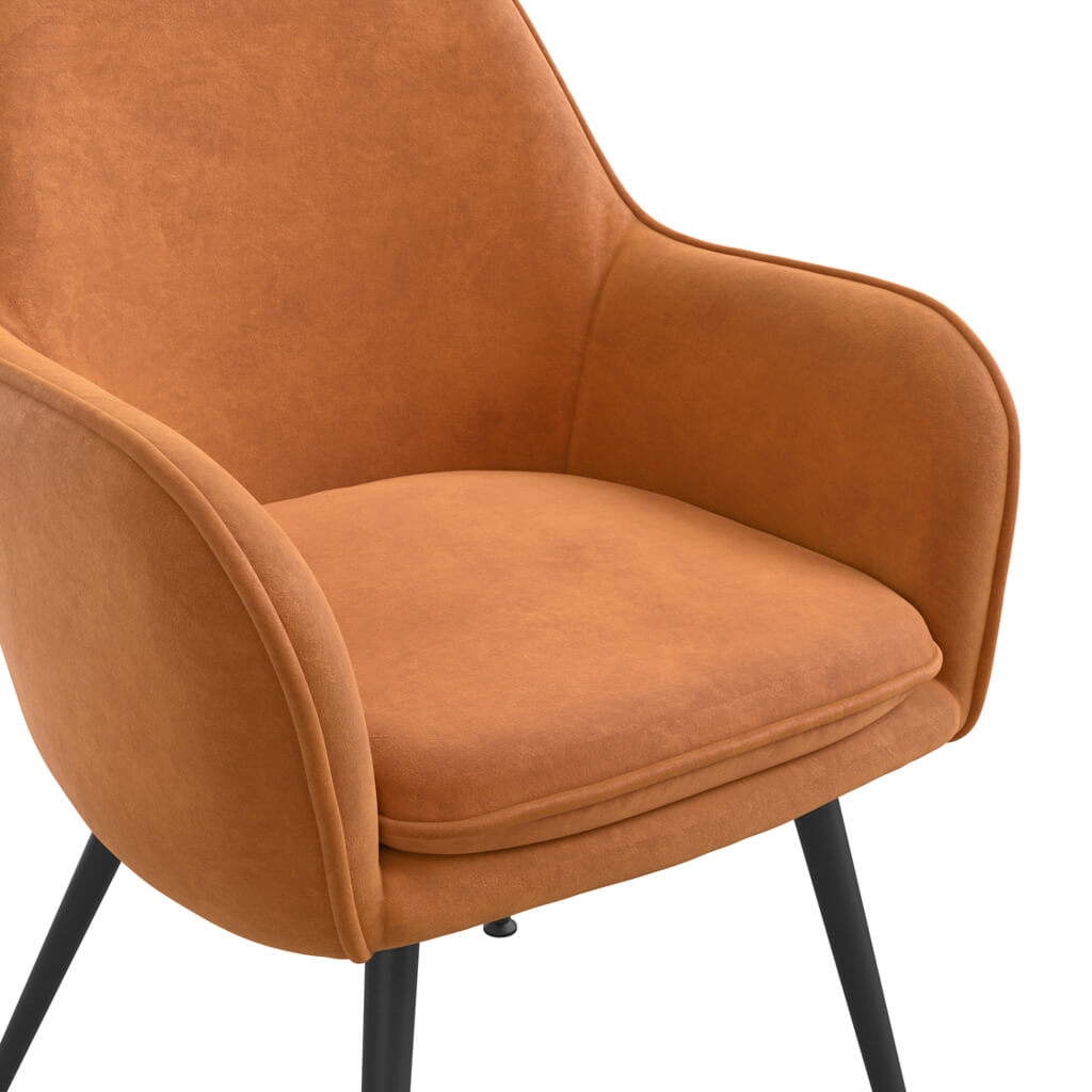 Tara Burnt Rust Dining Chair