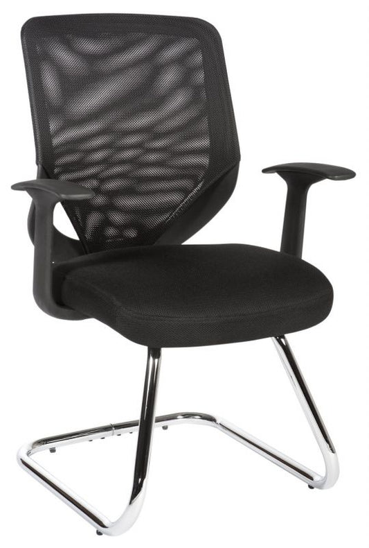 Stylish mesh back visitors chair