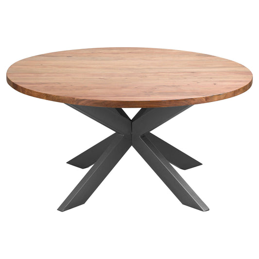 Live Edge Collection 6 seater Large Round Dining Table