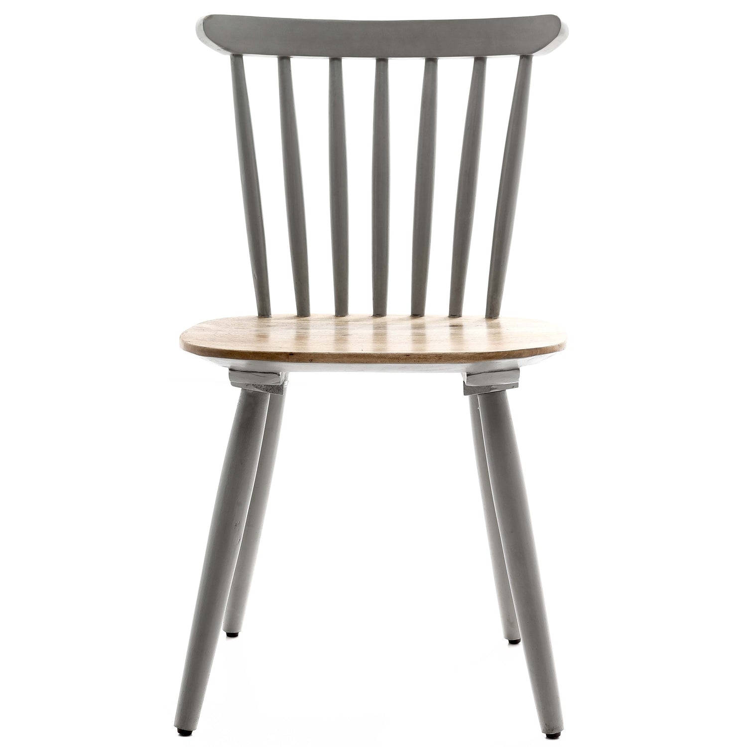 Nordic Grey Collection Wooden Scandi Dining Chair