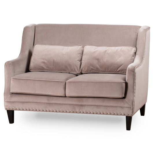 Chelsea Studded Two Seater Velvet Sofa
