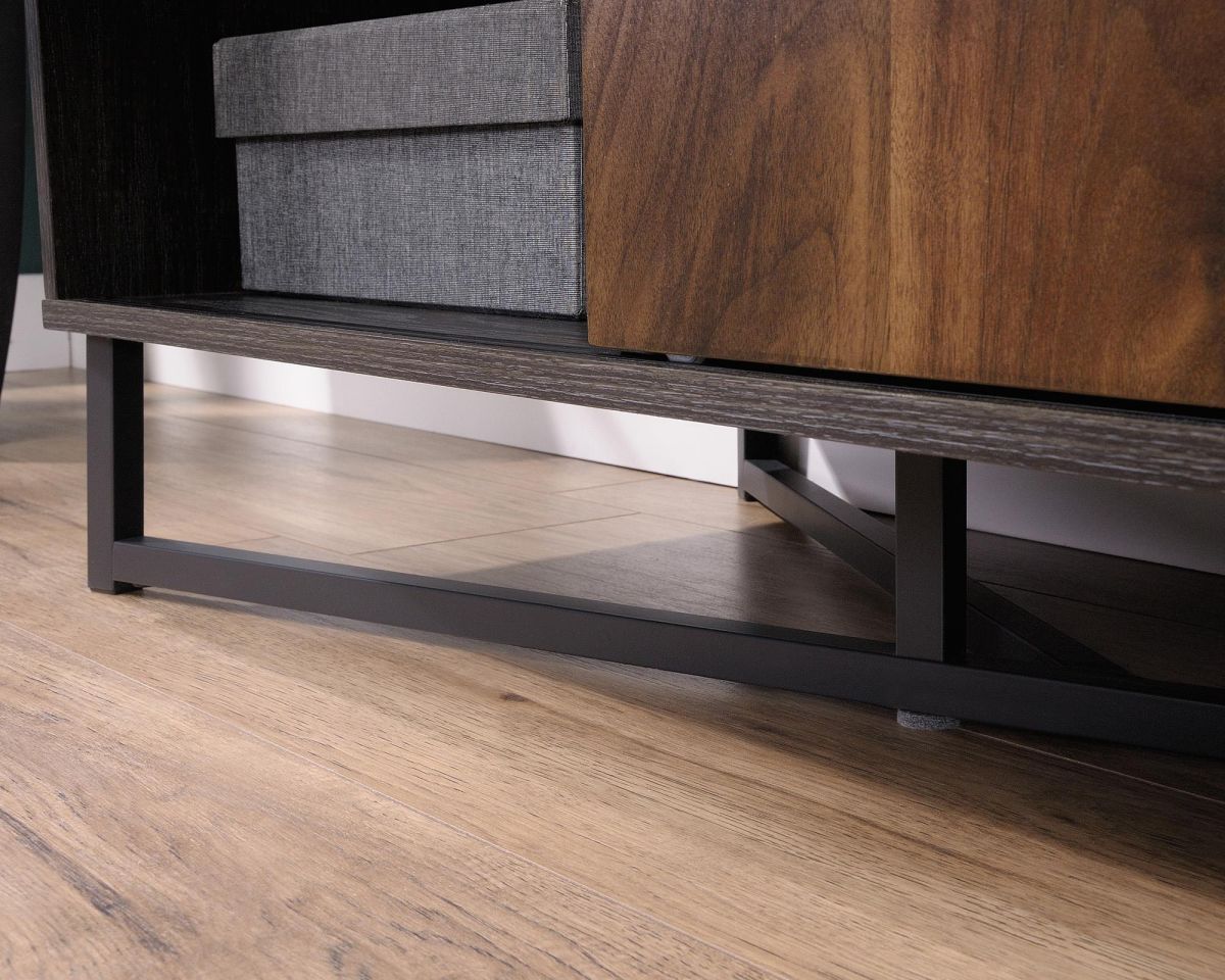 CANYON LANE INDUSTRIAL STYLE WALNUT TV STAND