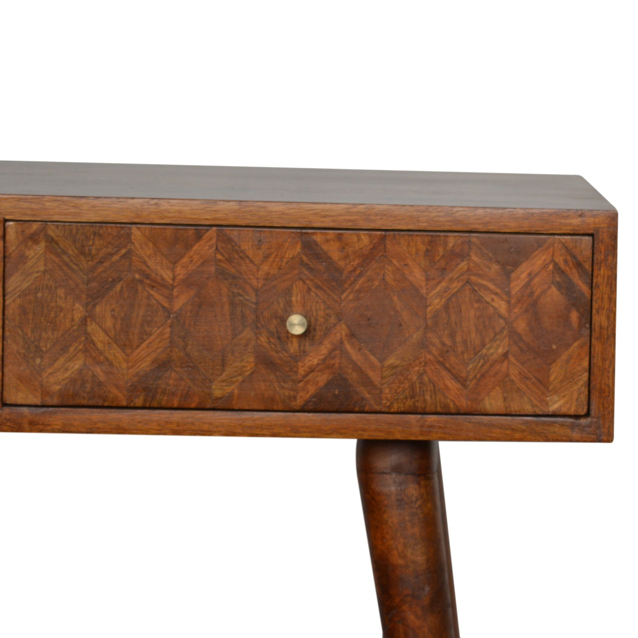 Assorted Chestnut Console Table