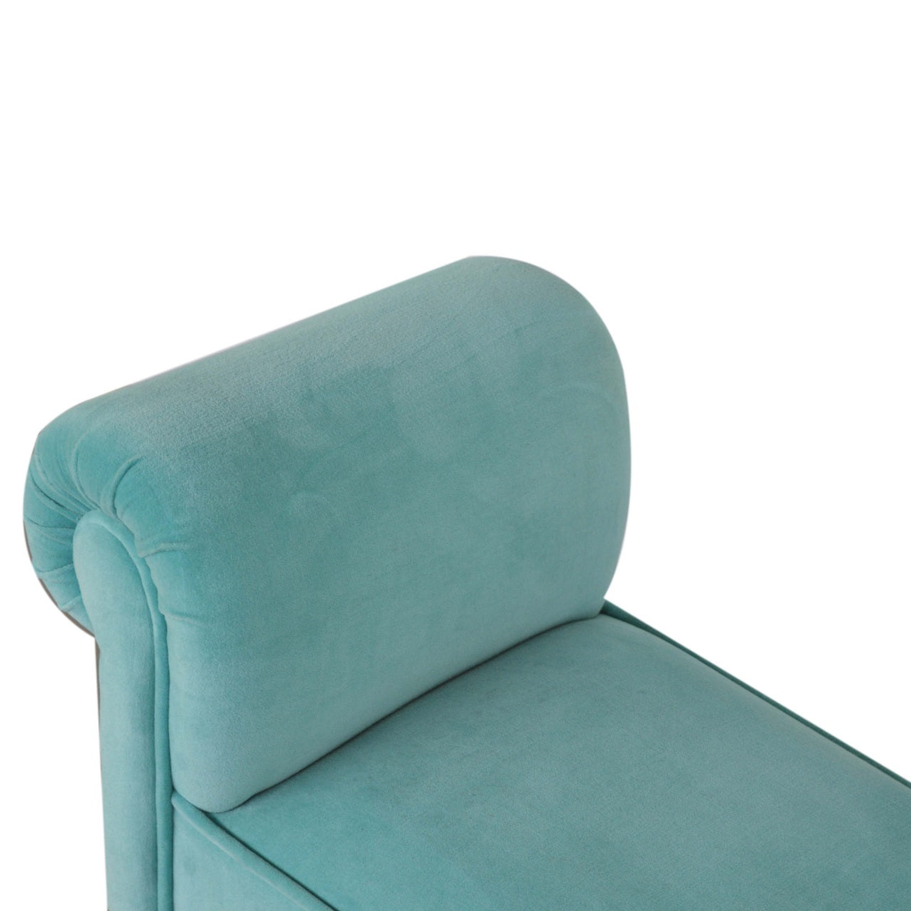 Aqua Velvet Bench