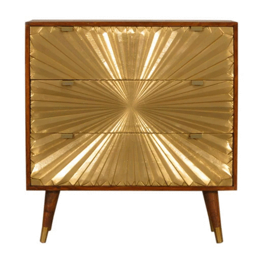 Manila Gold Chest of drawers
