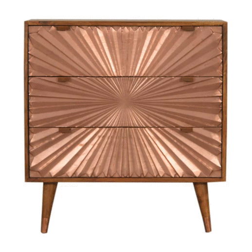 Manila Copper Chest of drawers