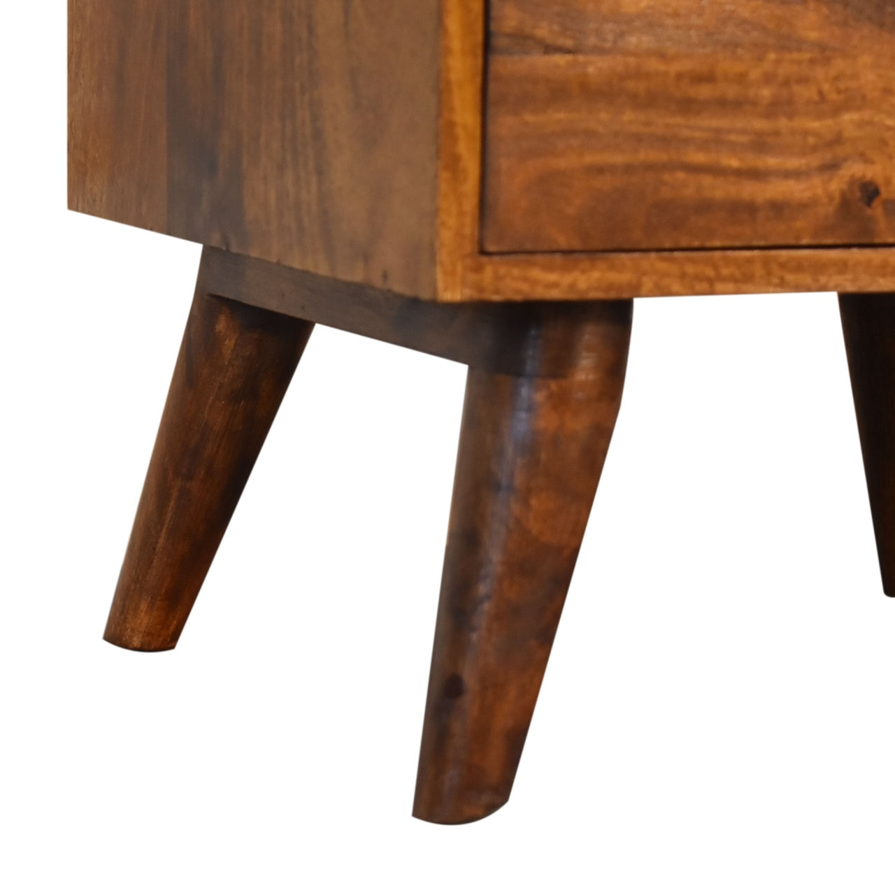 Chestnut Gallery Back Bedside Table