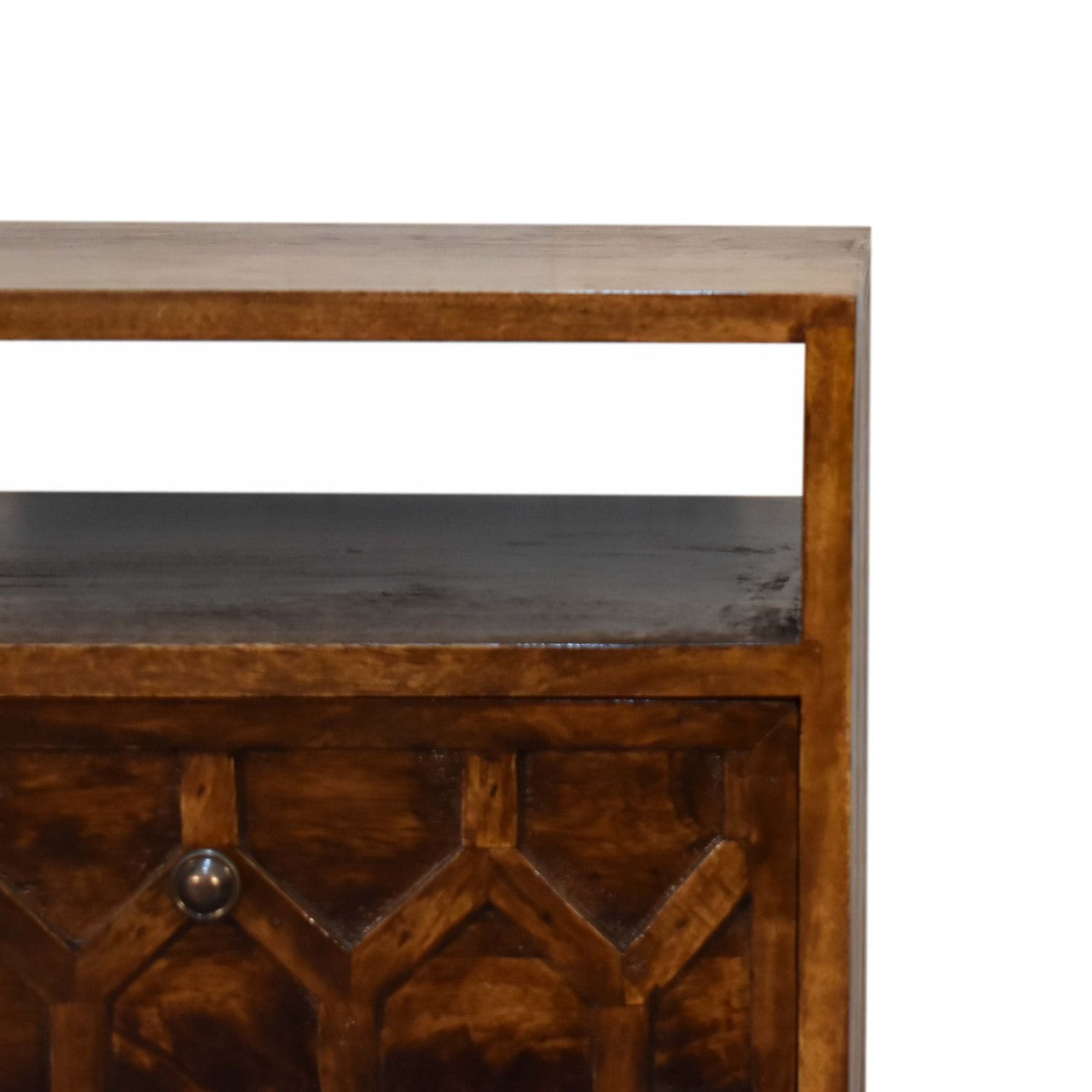 Art Deco Wooden Bedside Table
